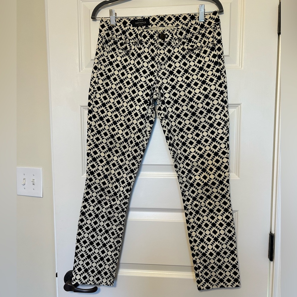 J. Crew low-rise “Toothpick” jeans